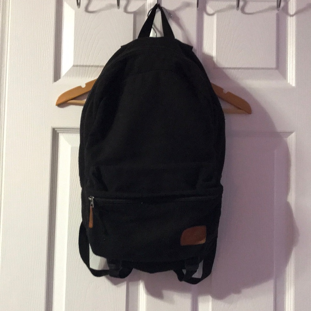 all black vans backpack
